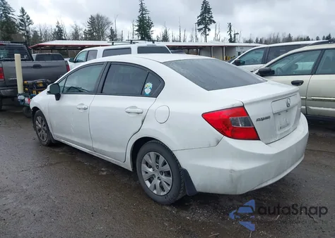 2012 Honda Civic Lx from USA, damaged, VIN 2HGFB2F58CH584068